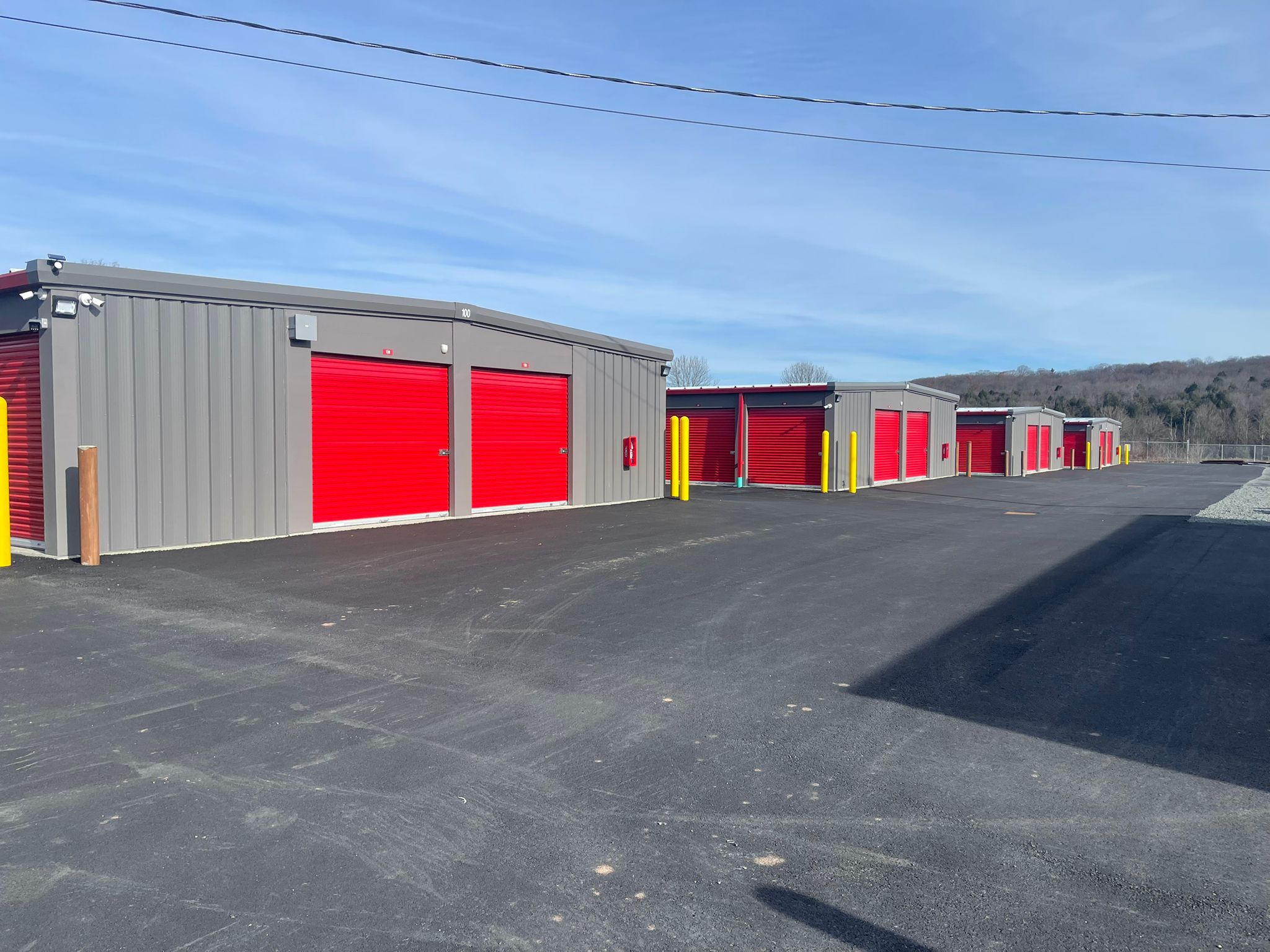 Drive up storage units